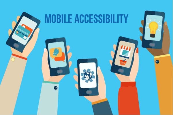 Visualisation de l'accessibilité mobile